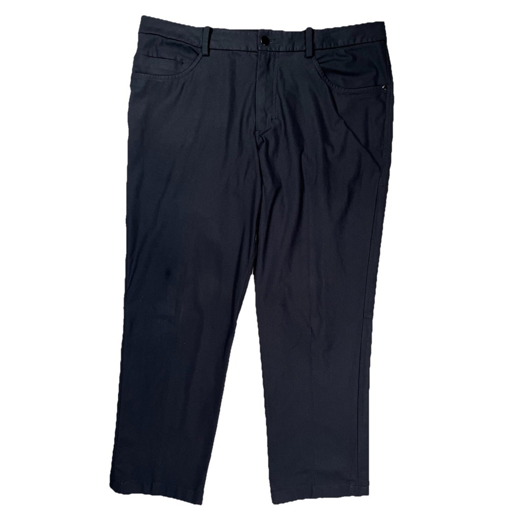 Lululemon Men's Black ABC Classic‎ Fit 5 Pocket Chino Pants Size 36 x 29 Golf